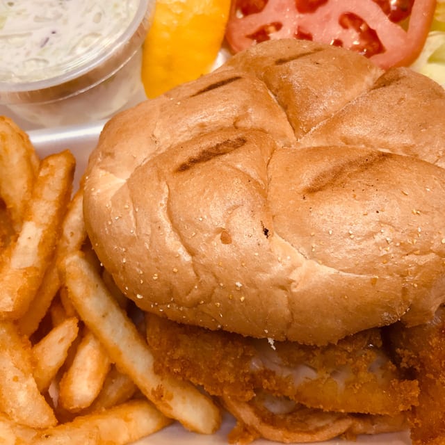Fresh Fish Sandwich.