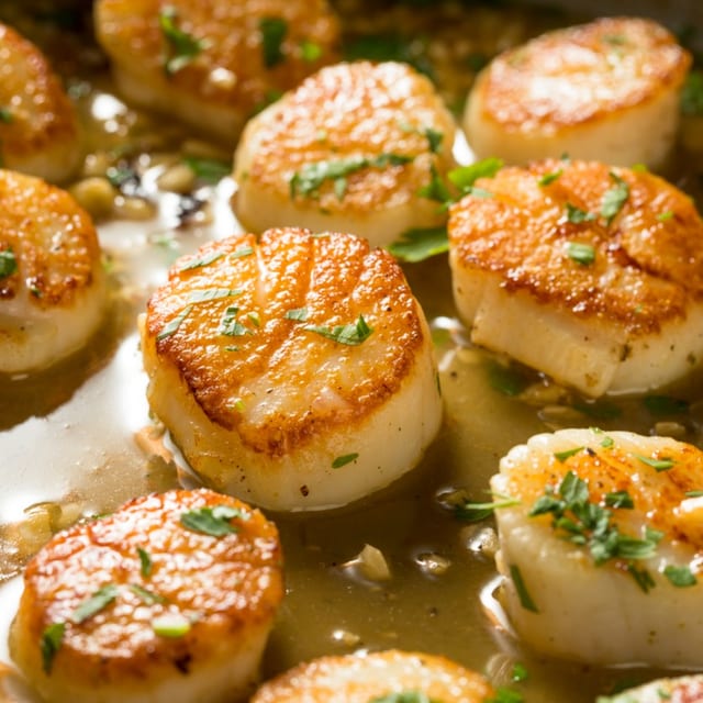 Sea Scallops Platter.