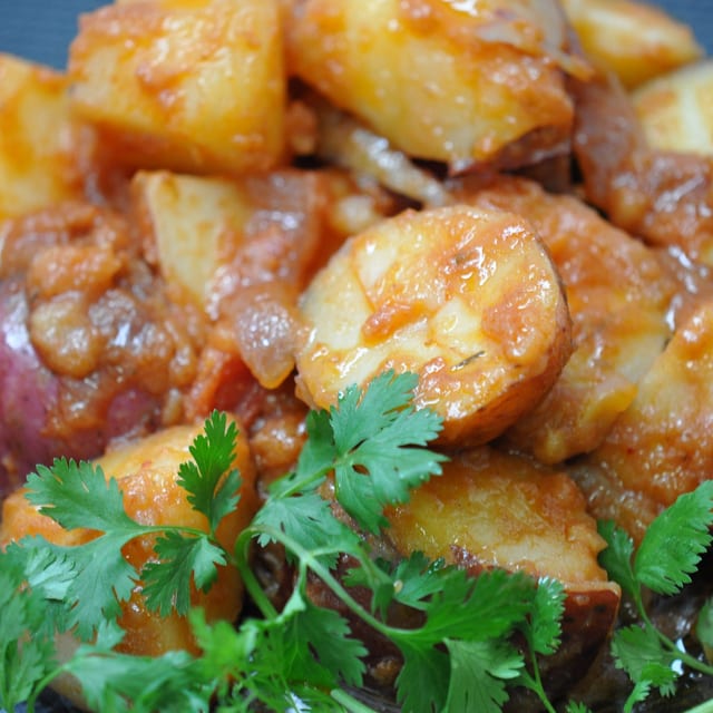 Homemade Curry Potato.