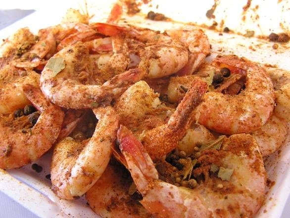 Spiced Shrimp.